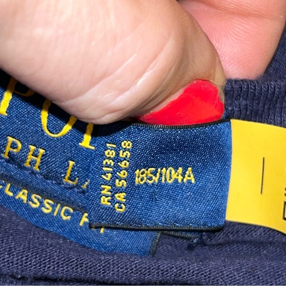 Polo Ralph Lauren Men's Navy Polo Bear Graphic Crew-Neck T-Shirt Size XL - Picture 9 of 16